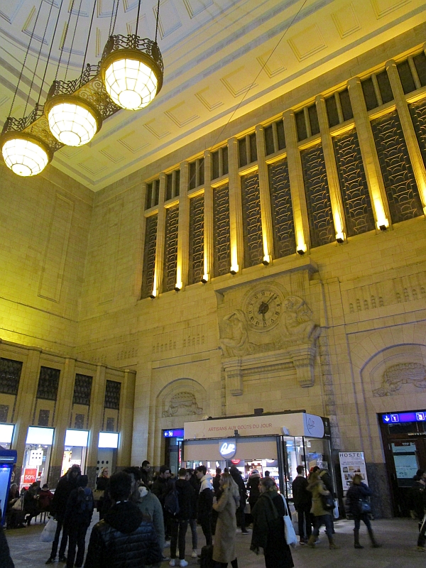 Empfangshalle Bahnhof Lausanne