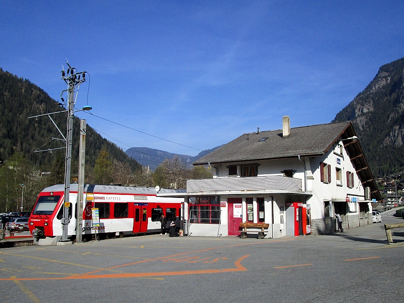 Endbahnhof Le Châble