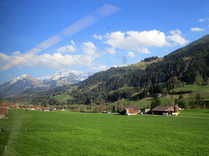 Fahrt durch das Berner Oberland