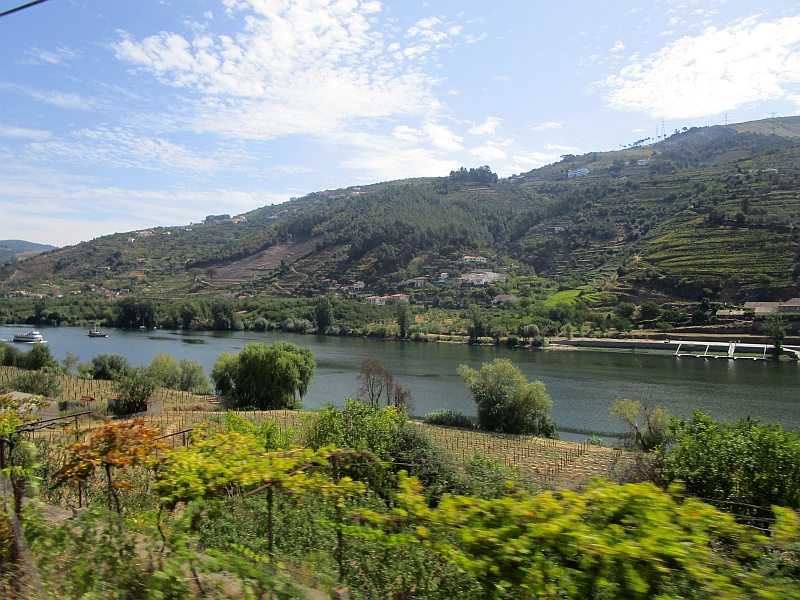Fahrt durch das Tal des Douro