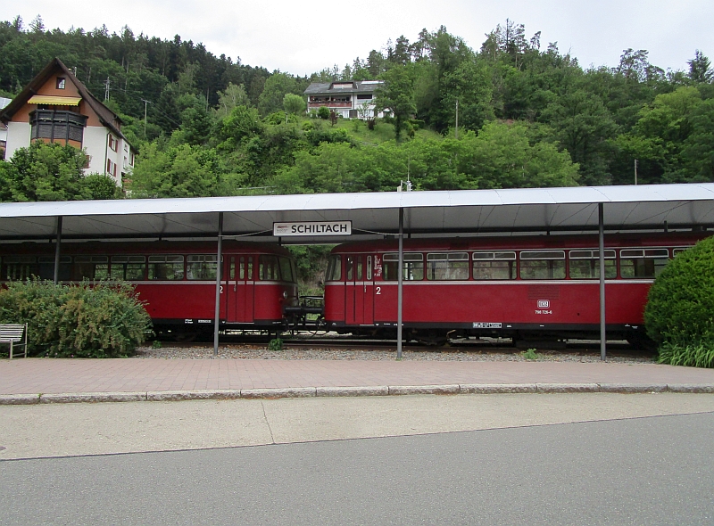 Schienenbusse in Schiltach