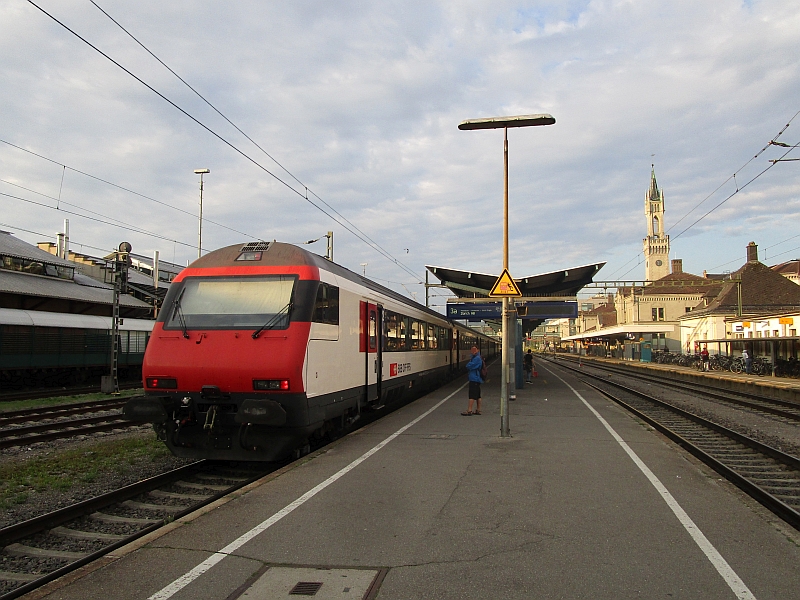 Interregio der SBB im Bahnhof Konstanz