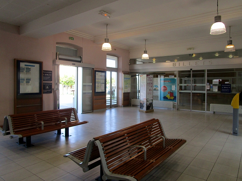 Empfangshalle Bahnhof Évian-les-Bains