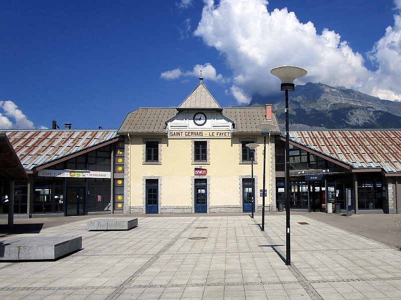 SNCF-Bahnhof Saint-Gervais-les-Bains-Le Fayet