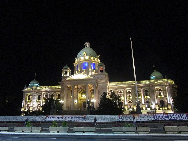 Haus der Nationalversammlung der Republik Serbien in Belgrad