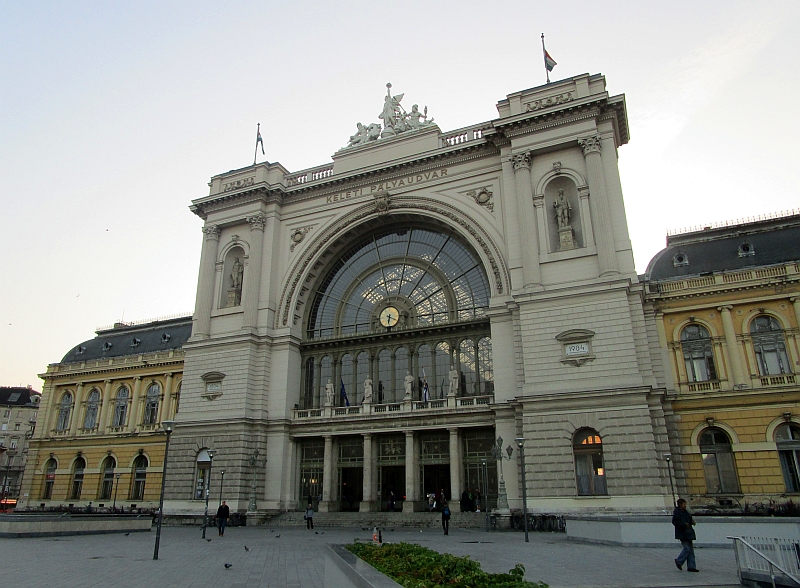 Bahnhof Budapest Keleti pályaudvar (Ostbahnhof)