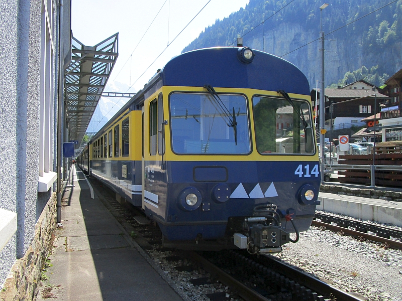 Steuerwagen der Berner-Oberland-Bahn