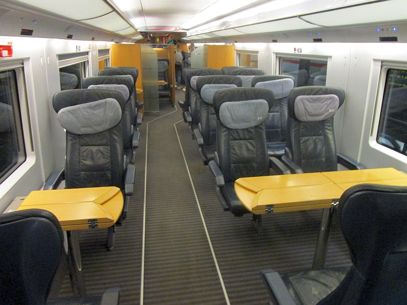 Erste Klasse im ICE-T (Baureihe 415)