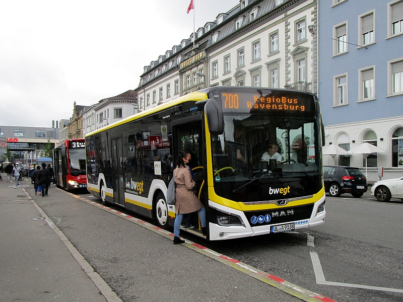 RegioBus 700 von Konstanz nach Ravensburg