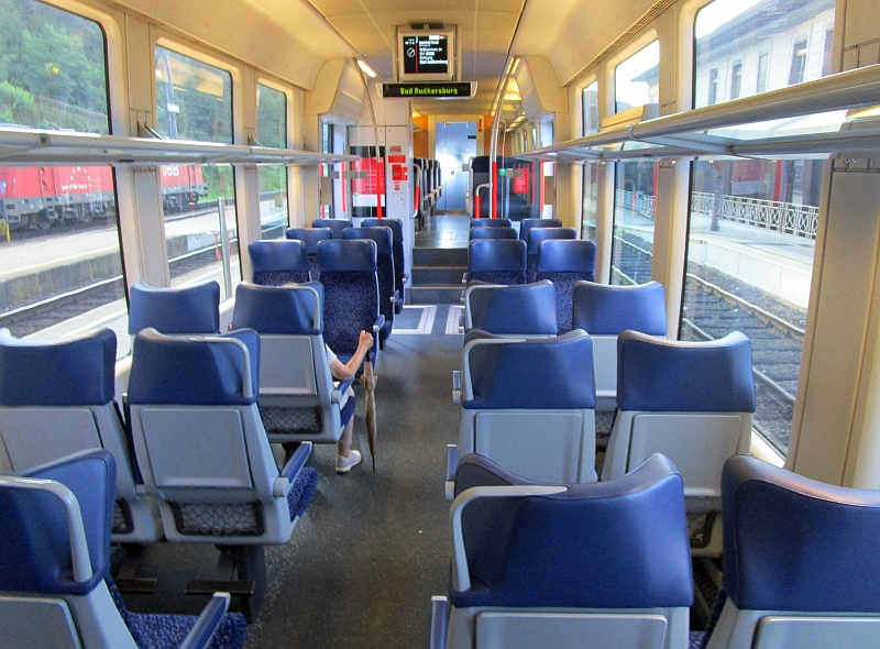 Innenbild Desiro-Triebzug der ÖBB Reihe 5022
