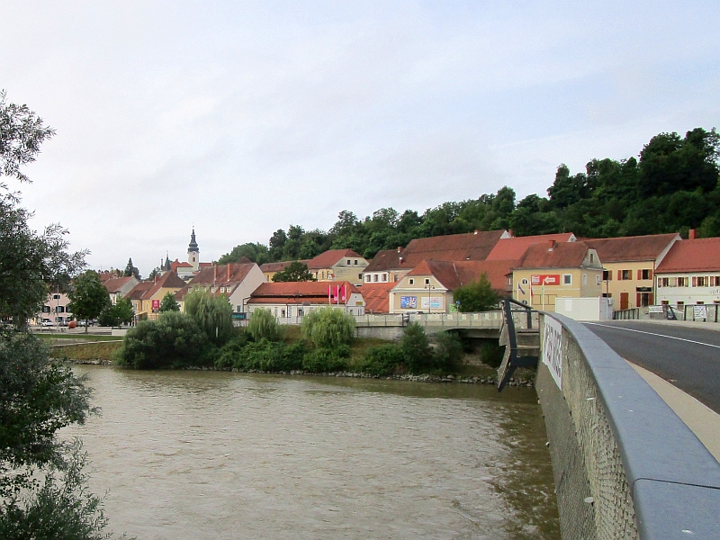 Murbrücke zwischen Bad Radkersburg und Gornja Radgona