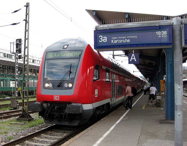 Schwarzwaldbahn in Konstanz