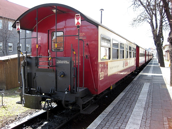 Dampfzug der Harzer Schmalspurbahnen