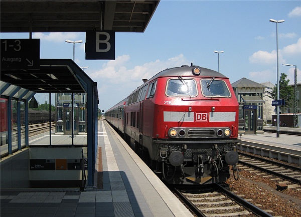 Regionalexpress nach Füssen
