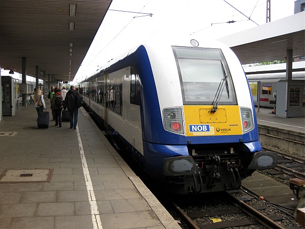 Nord-Ostsee-Bahn in Hamburg-Altona