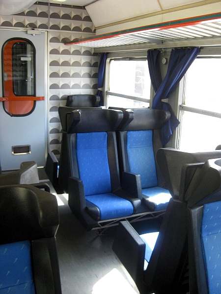 2. Klasse im Regionalzug der Trenitalia