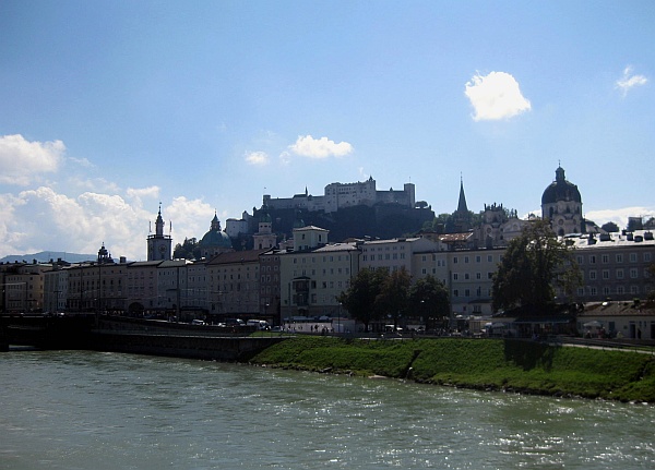 Altstadt von Salzburg mit Festung Hohensalzburg