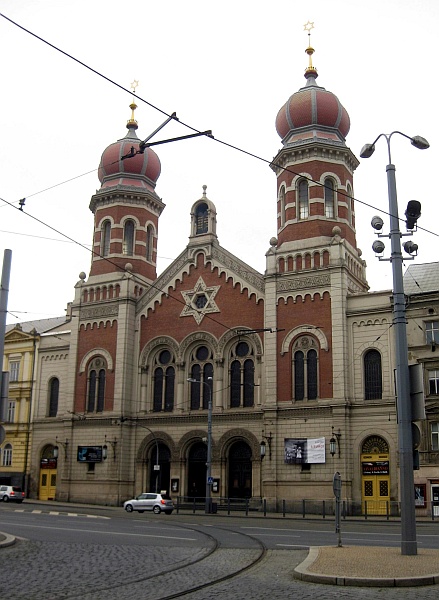 Synagoge von von Pilsen / Plzen