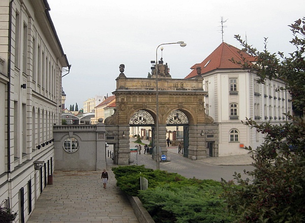 Tor der Pilsner-Brauerei