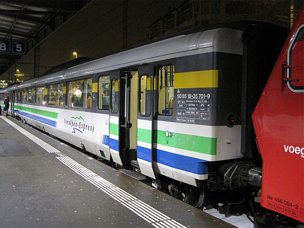 Voralpen-Express 1.Klasse-Wagen