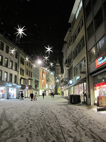 Weihnachtsstimmung in St. Gallen