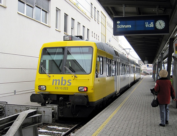 NPZ der Montafonerbahn (mbs) in Bludenz
