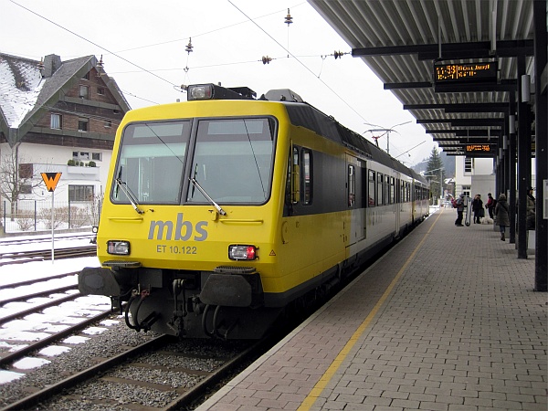 NPZ der Montafonerbahn in Schruns