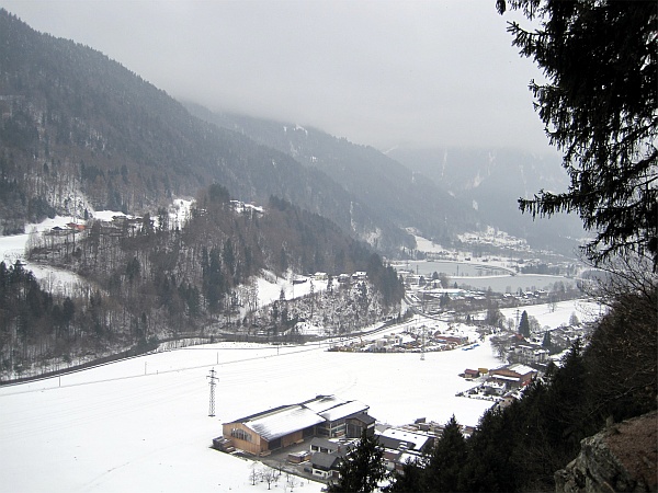 Blick auf das Montafoner Tal