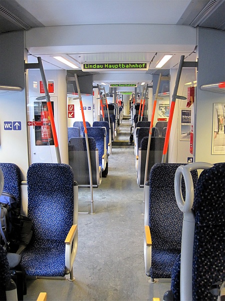 Innenraum ÖBB-Talent