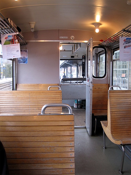 Innenraum Bergbahn Rheineck-Walzenhausen