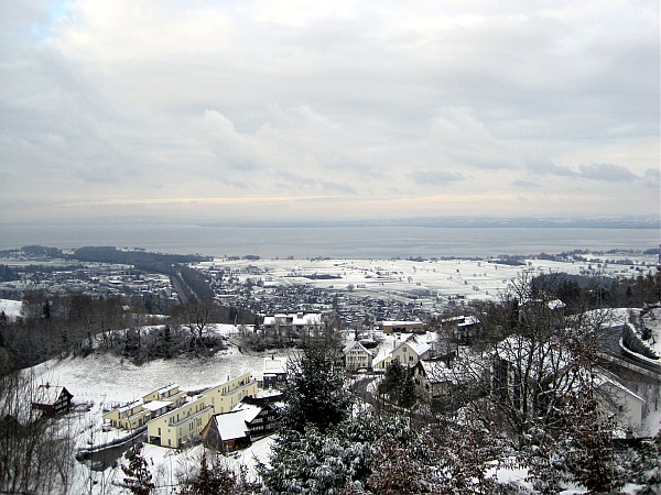 Blick von Walzenhausen über den Bodensee