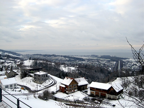 Blick von Walzenhausen über den Bodensee