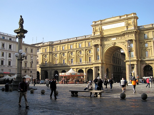 Piazza della Repubblica Florenz