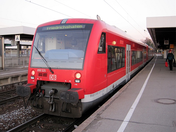 BR 650 als Regionalbahn Singen-Friedrichshafen