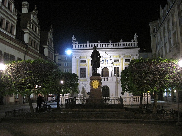 Goethe-Statue vor der Alten Börse in Leipzig