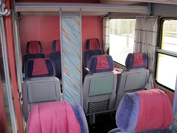 1.Klasse im Regionalexpress Leipzig-Cottbus