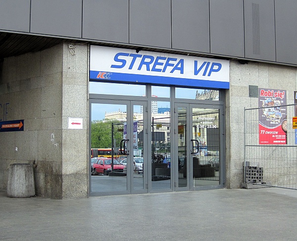 Strefa Vip - die Lounge der PKP
