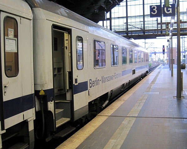 1.Klasse-Wagen des Berlin-Warszawa-Expresses