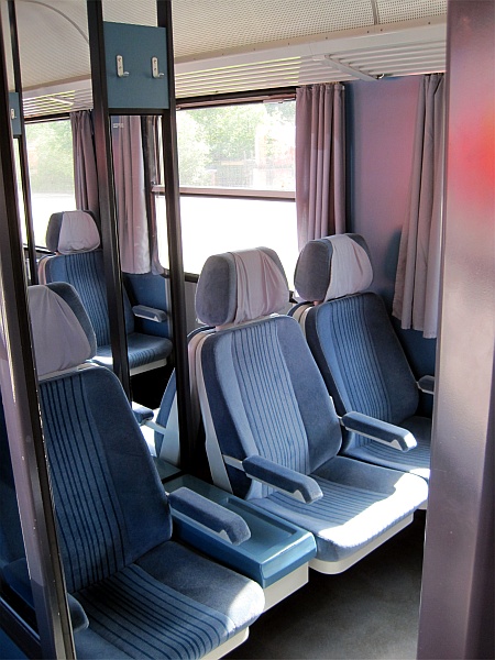 1. Klasse in der Regionalbahn Innsbruck-München