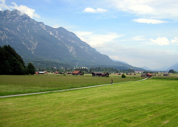 Fahrt von Grainau nach Garmisch