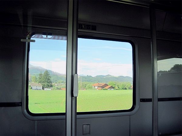 Fahrt durchs Chiemgau
