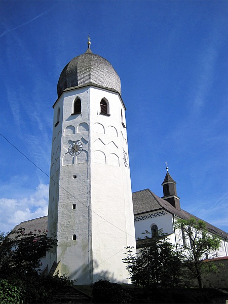 Glockenturm des Klosters Frauenchiemsee