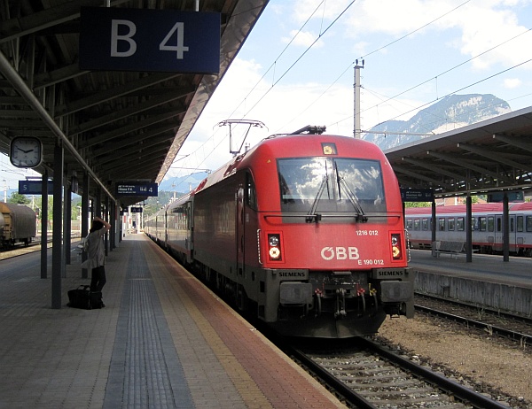 DB-ÖBB-EC nach Mailand in Wörgl