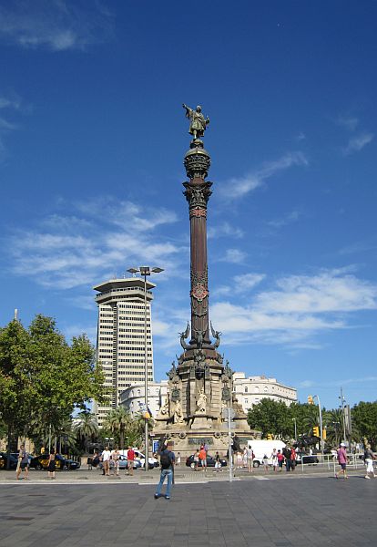 Monument Colom - Kolumbus-Denkmal in Barcelona