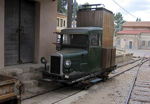 Oberleitungsfahrzeug der Tren de Sóller