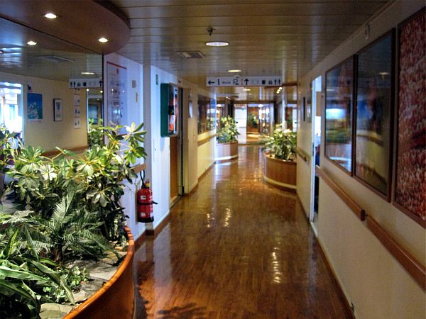 Innenraum Fährschiff Murillo