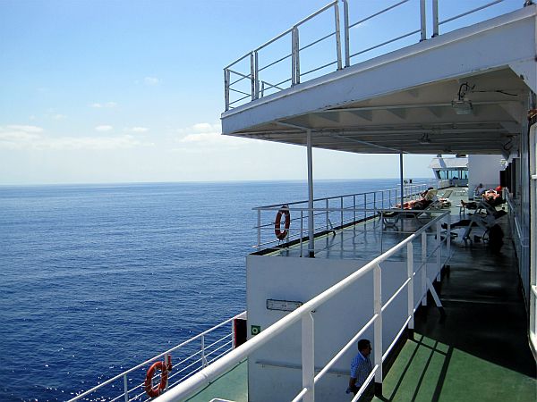 Fährschiff von Palma nach Valencia