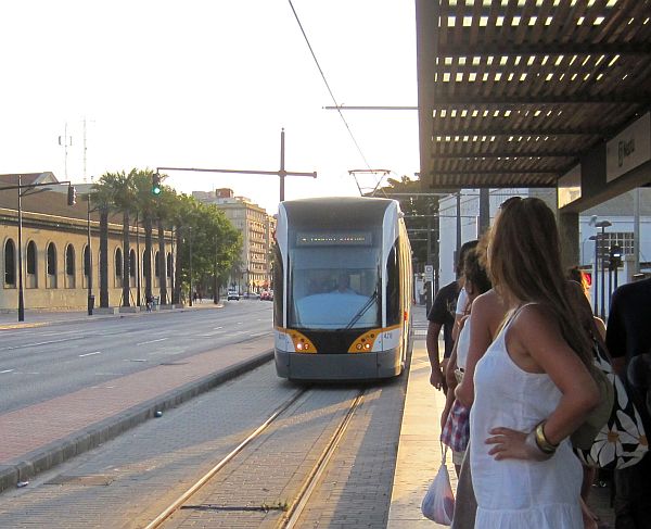 Straßenbahn in Valencia