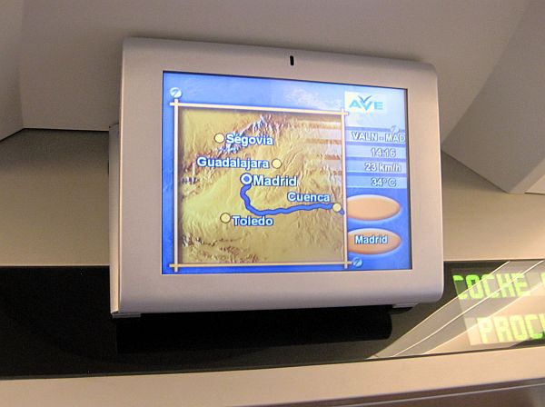 Display im AVE 112