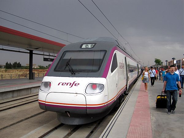 Ankunft des Avant S 104 in Toledo